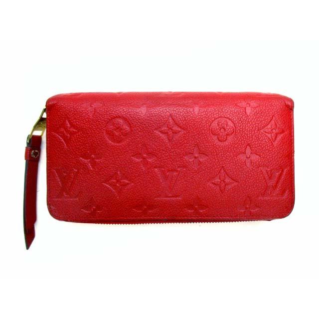 ルイヴィトン Louis Vuitton 長財布 モノグラムアンプラント ジッピーウォレット ラウンドファスナー M Sp0125 赤 レディース 069 ブランド古着販売のベクトル 通販 Yahoo ショッピング