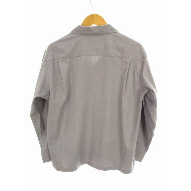 中古 未使用品 ジーユー Gu オープンカラーシャツ 長袖 開襟 オーバーサイズ ビッグシルエット ストレッチ グレー M 331 メンズ ベクトル 古着 069 ブランド古着販売のベクトル 通販 Yahoo ショッピング