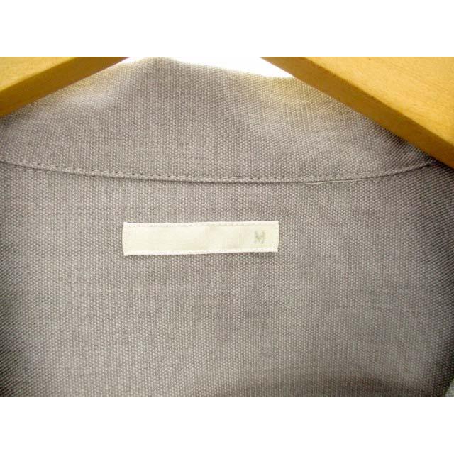 中古 未使用品 ジーユー Gu オープンカラーシャツ 長袖 開襟 オーバーサイズ ビッグシルエット ストレッチ グレー M 331 メンズ ベクトル 古着 069 ブランド古着販売のベクトル 通販 Yahoo ショッピング