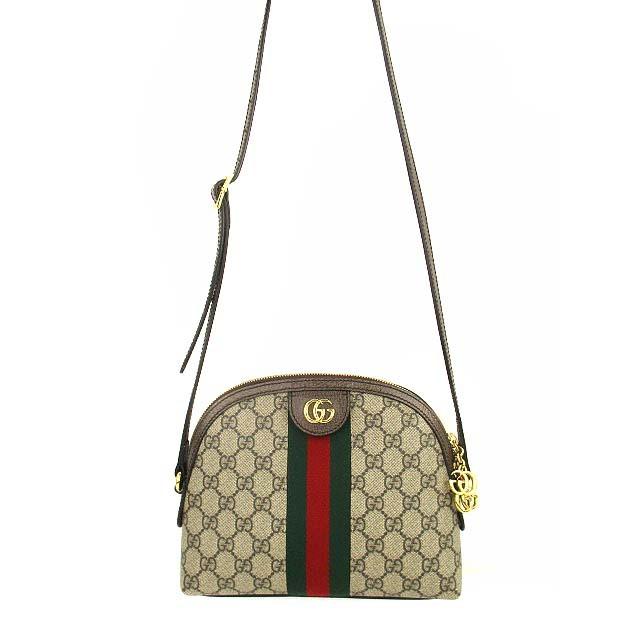 一番の贈り物 オフィディア ポシェット ショルダーバッグ Gg Gucci 中古 グッチ ショルダーバッ Gg Gucci 中古 グッチ Gucci Ggスプリームキャンバス 古着 ベクトル レディース 緑 赤 ベージュ系 Pvcレザー バッグ