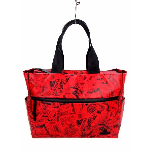 買い専門店 ヴィヴィアンウエストウッド Vivienne Westwood トートバッグ 肩掛け 総柄 大容量 カバン 赤 黒 レッド ブラック メンズ レディース ベクトル 古着 アウトレット公式店 Superavila Com