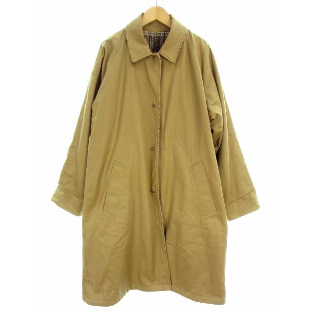 中古 チャオパニック Ciaopanic チェック柄リバーシブルステンカラーオーバーコート Cpza0007 無地 チェック S レディース ベクトル 古着 069 ブランド古着販売のベクトル 通販 Yahoo ショッピング