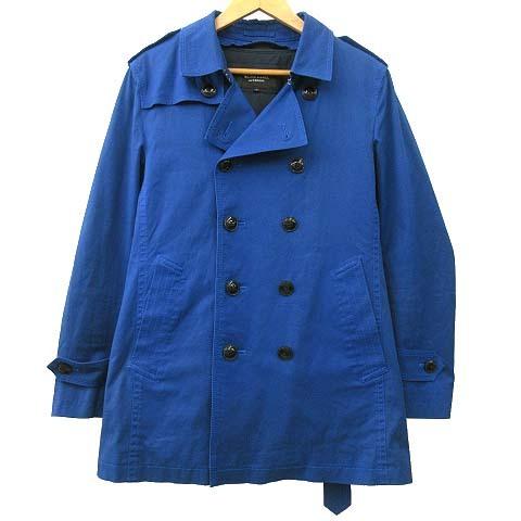 バーバリーブラックレーベル Burberry Black Label トレンチコート 中綿ライナー付 M 青 ブルー 国内正規 Ibo15 R メンズ 070 ブランド古着販売のベクトル 通販 Yahoo ショッピング