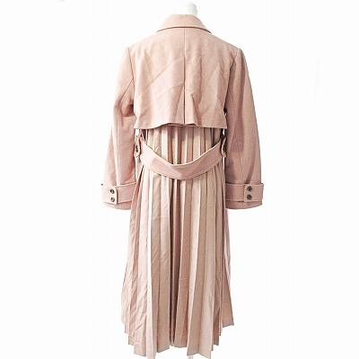 リランドチュール Rirandture 美品 近年モデル ダブル釦 プリーツ  