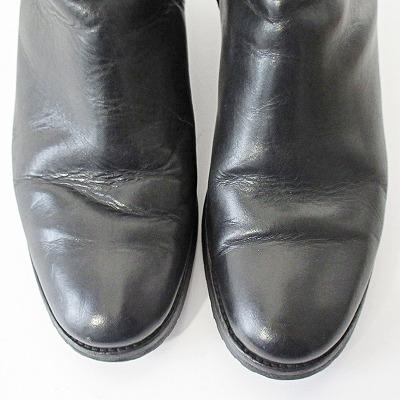 ブルーノマリ BRUNO MAGLI ショートブーツ 裏ボア レザー ローヒール 