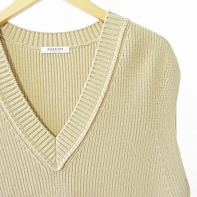 マカフィー MACPHEE トゥモローランド 近年モデル コットン ニット