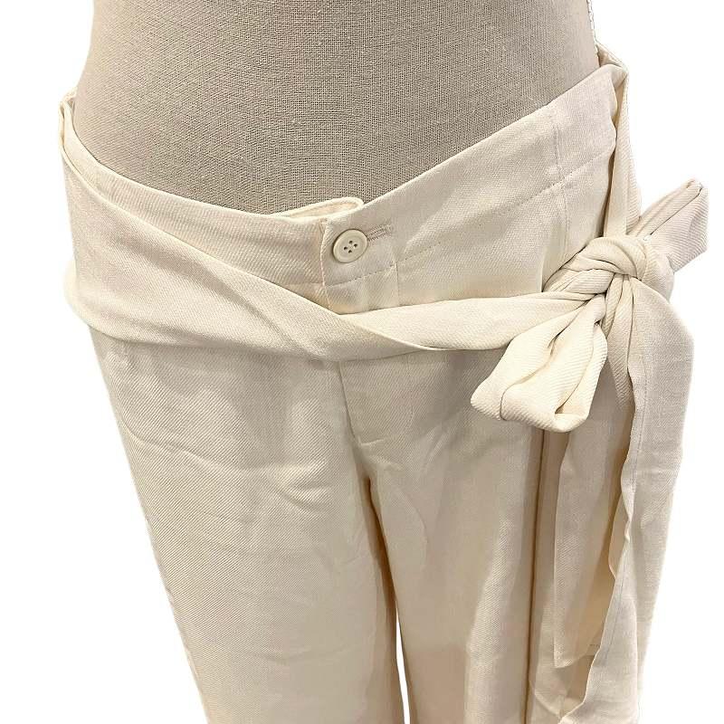 イッセイミヤケ ISSEY MIYAKE 美品 FETE パンツ ボトムス 薄手 無地 2 