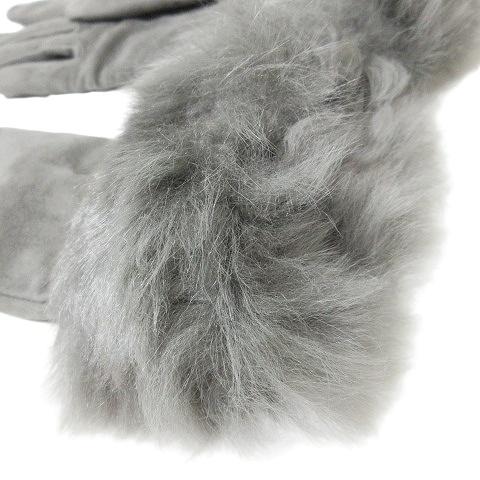 新品】ESCADA エスカーダ 手袋 ファー付き