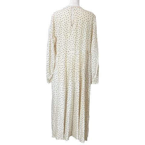 ZARA ザラ ロング ワンピース ドット 水玉 長袖 フレア M 170 ZARA ザラ ロング ワンピース ドット 水玉 長袖 フレア M 170