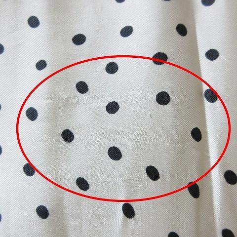 ZARA ザラ ロング ワンピース ドット 水玉 長袖 フレア M 170 ZARA ザラ ロング ワンピース ドット 水玉 長袖 フレア M 170