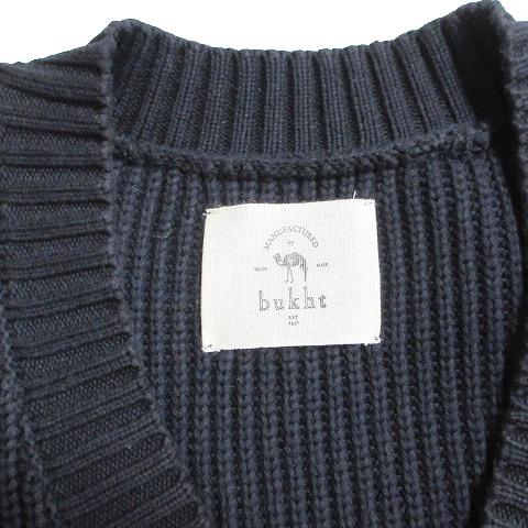 ブフト bukht 21SS SCHOOL BIGGEST V-VEST ニットベスト ミドルゲージ 