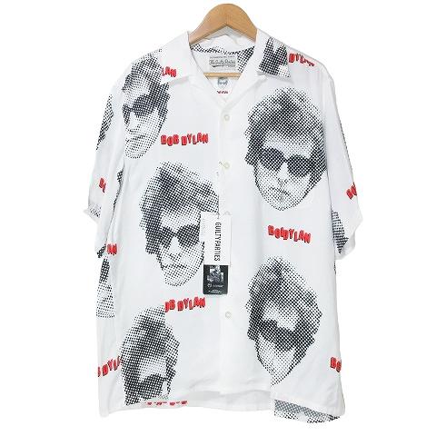 ワコマリア タグ付き 22SS BOB DYLAN HAWAIIAN SHIRT アロハシャツ 