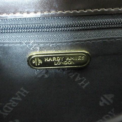 ハーディエイミス HARDY AMIES ハンドバッグ 合皮 ハンドル2個セット 
