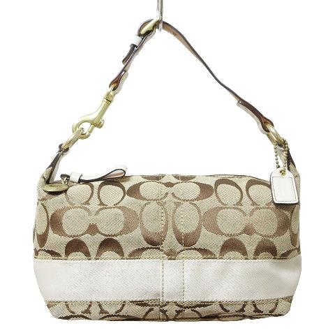 COACH（コーチ） ミニ ハンドバッグ 40024 ポーチ 鞄 シグネチャー 