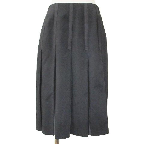 フォクシー ブティック FOXEY BOUTIQUE プリーツ スカート ひざ