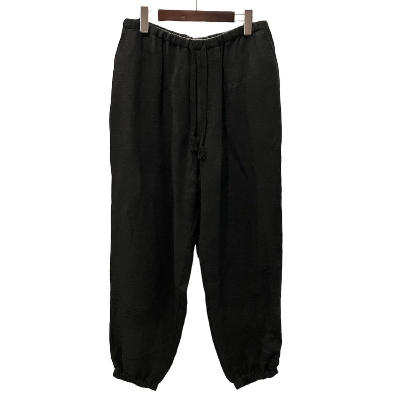 未使用品 コモリ タグ付き A03-03007 24AW リネン起毛 ドロース ト 