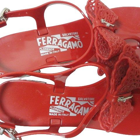 Salvatore Ferragamo ヴァラサンダルミュール 6.5B