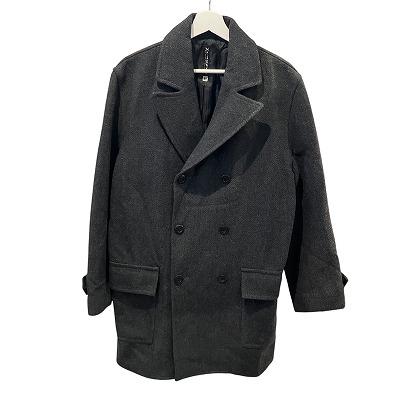 ミスタージュンコ Mr.JUNKO 美品 コート ダブル ツイード 長袖