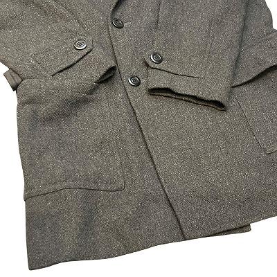 ミスタージュンコ Mr.JUNKO 美品 コート ダブル ツイード 長袖