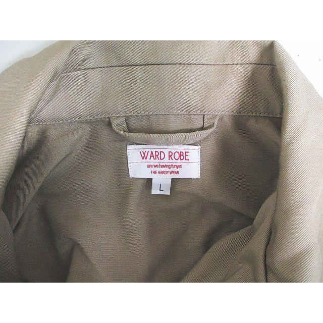 中古 ワードローブ Wardrobe コーチジャケット L ベージュ 無地 スナップボタン メンズ ベクトル 古着 077 ブランド古着販売のベクトル 通販 Yahoo ショッピング