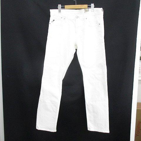 公式店舗 中古 未使用品 ヤヌーク Yanuk デニム パンツ ジーンズ ジップフライ 34 白系 ホワイト 日本製 ストレッチ 綿 コットン タグ付 メンズ ベクトル 古着 077 ブランド古着販売のベクトル 通販 Yahoo ショッピング 魅了 Mdtu Nw Gov Lk