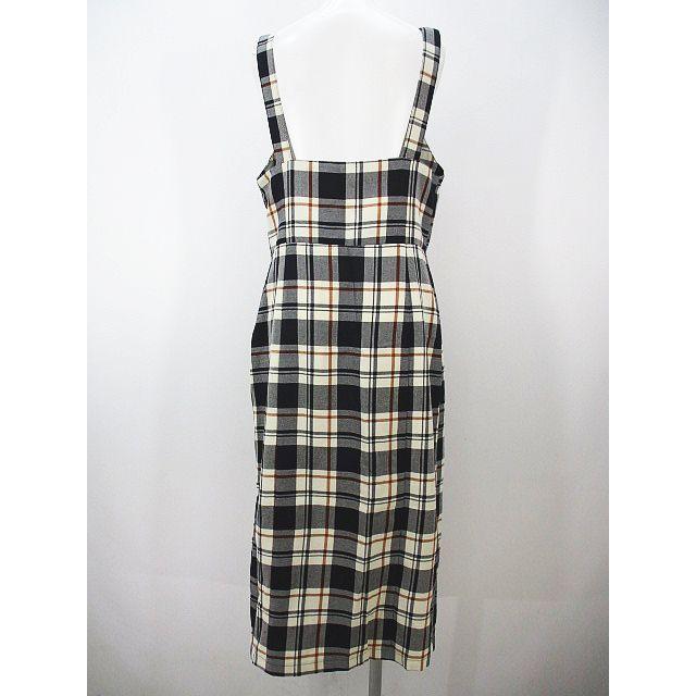 中古 ベルシュカ Bershka チェック柄 ジャンパースカート ワンピース ロング丈 M 紺系 ネイビー レディース ベクトル 古着 077 ブランド古着販売のベクトル 通販 Yahoo ショッピング