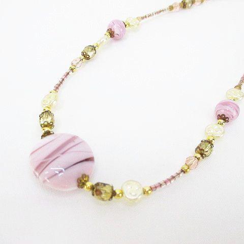 SWAROVSKI】スワロフスキー マルチカラーネックレス 赤 黄 ピンク