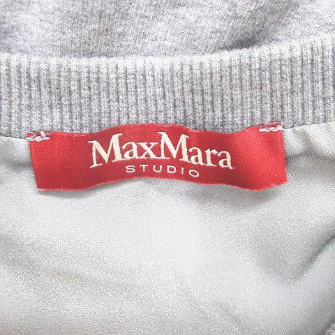 マックスマーラステュディオ Max Mara Studio 長袖 トレーナー M 灰系 