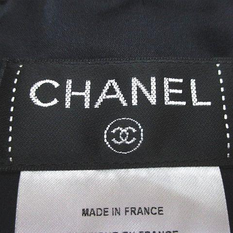 シャネル CHANEL P53380V40022 MB960 膝丈 ツイード プリーツスカート  