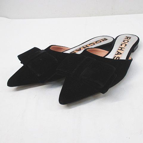 ROCHAS  ロシャスのミュールサンダル　37(24cm) ROCHAS ロシャスのミュールサンダル37(24cm)