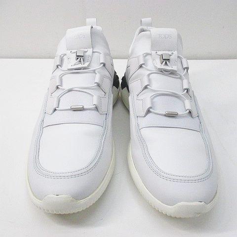 トッズ TOD'S NO CODE ノーコード スニーカー 8 ホワイト 白系 メンズ