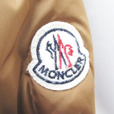 モンクレール MONCLER GENEVRIER  ダウンコート ロング丈 2 茶系 ブラウン ジップアップ 裏地 無地 レディース｜vectorpremium｜07