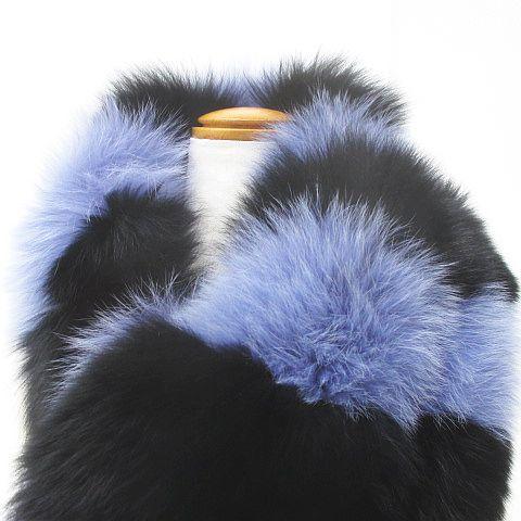 シャーロットシモーヌ 毛皮 ファー マフラー ティペット