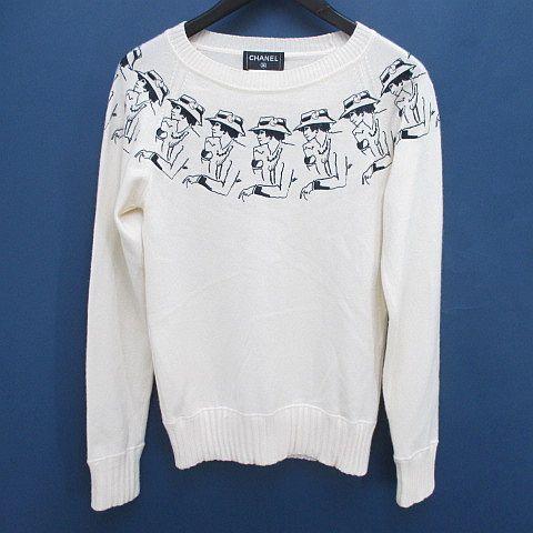 シャネル CHANEL P44570K04639 B4555 マドモワゼル 長袖 ニット 