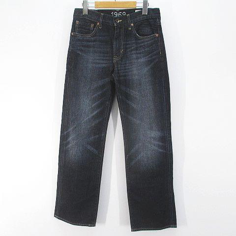 GAP（ギャップ） ロング丈 デニムパンツ ジーンズ 28x30 インディゴ系 