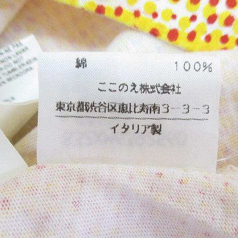 マルタンマルジェラ 6 Martin Margiela 6 水玉 ドット ノースリーブ T 