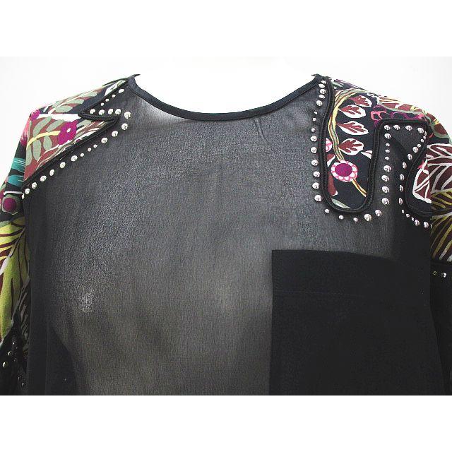 3.1 フィリップリム 3.1 phillip lim 花柄 半袖 シースルー カットソー 