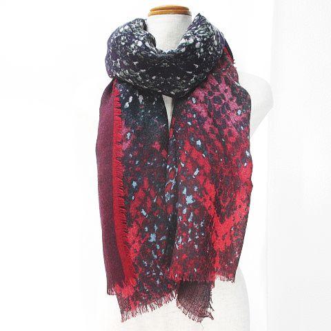 ヨーガンレール☆カシミア ストール（赤） 【公式通販】