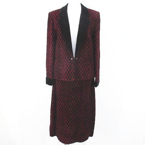 LAPINE ラピーヌ セットアップ スカートスーツ 上下 ジャケット 膝丈  