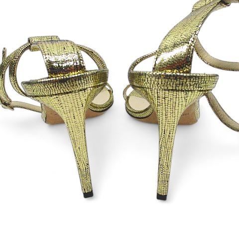 ジミーチュウ JIMMY CHOO サンダル ピンヒール アンクルストラップ