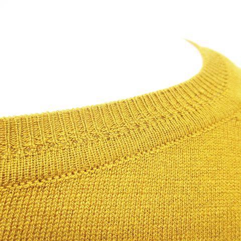 ザラ ZARA 長袖 ニット セーター S 茶系 ライトブラウン キャメル  