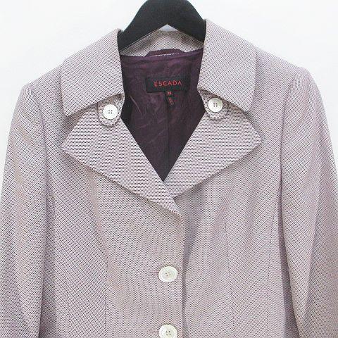 ESCADAエスカーダ上下セットアップ シルク100% ドット柄