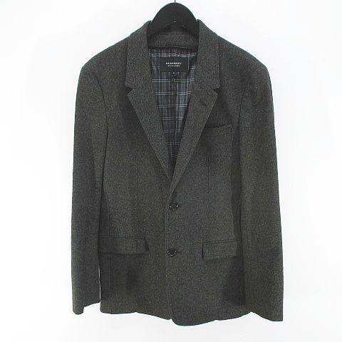 バーバリーブラックレーベル ツイードジャケット エルボーパッチ