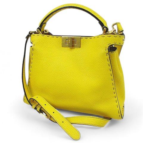 FENDI フェンディ セレリア ピーカブー トートバッグ ハンド  