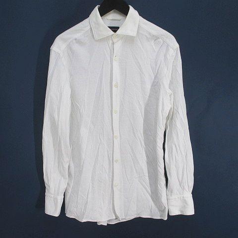 エルメネジルドゼニア Ermenegildo Zegna 長袖 シャツ 175/92 白系 