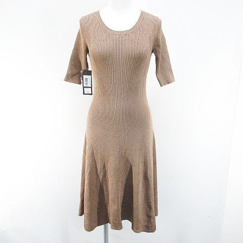 未使用品 ゲス GUESS マルチアーノ MARCIANO by 五分袖 膝丈 フレア  