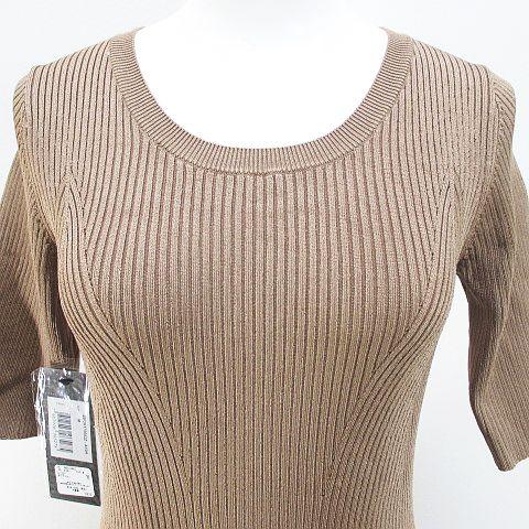 未使用品 ゲス GUESS マルチアーノ MARCIANO by 五分袖 膝丈 フレア  