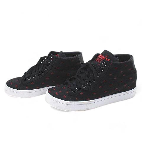 adidas アディダス F36891 インヒール スニーカー 総柄 ミドル