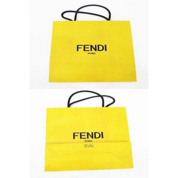 FENDI フェンディ 紙袋 3枚セット ショッパー ショップ袋 イエロー 