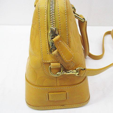 COACH コーチ 7011 サッチェル トートバッグ ショルダーバッグ 2way 